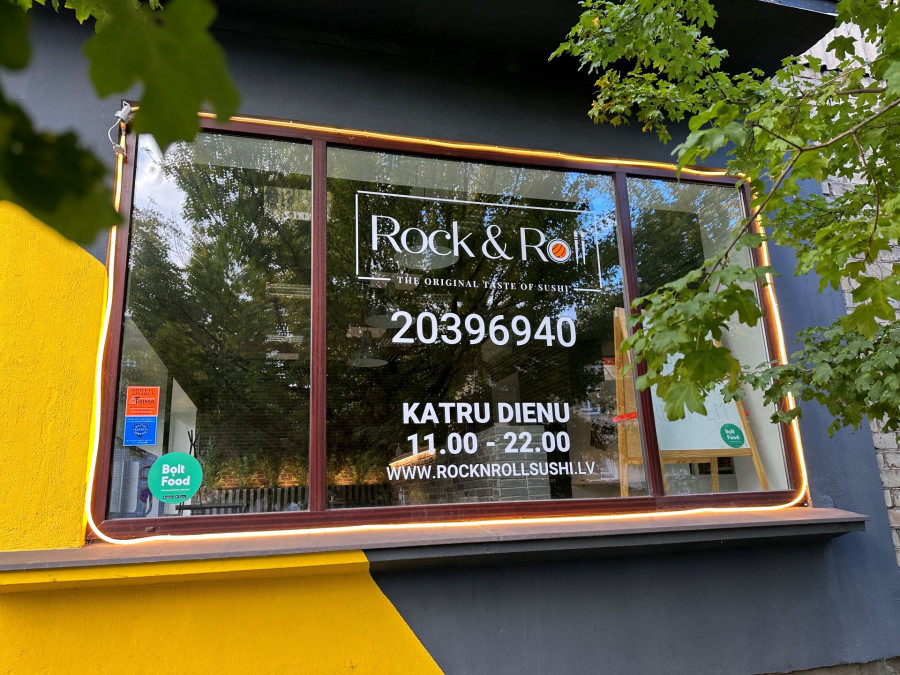 Jaunums! Sushi un uzkodu bārs &quot;Rock &amp; Roll&quot;