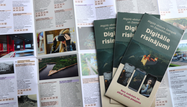 Turismikaart „Zemgale ja Põhja-Leedu taastatud ajalugu. Kunagi kadunud, nüüd jälle kättesaadav.“