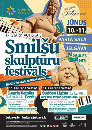 17. starptautiskais smilšu skulptūru festivāls &quot;Summer Signs 2023&quot;