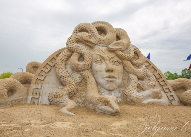 The Sand Sculpture Park is open and waiting for visitors!