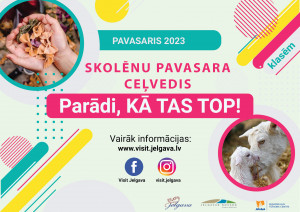 Skolēnu pavasara ceļvedis &quot;Parādi, KĀ TAS TOP!&quot;
