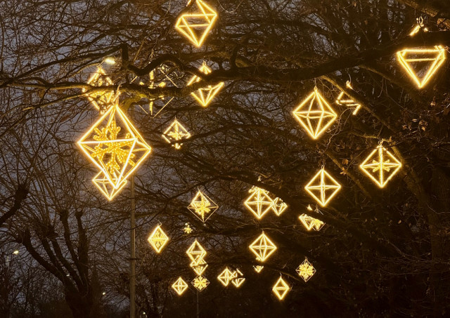 Ziemassvētku noskaņu maršruts “Lampiņu dancis Jelgavā”