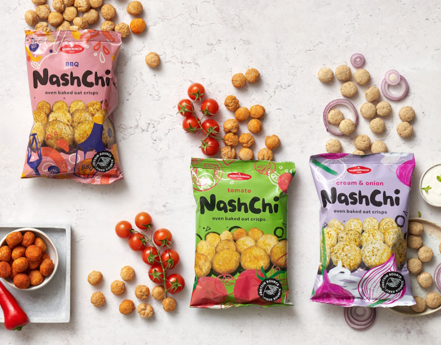 Jaunums! Uzkodu un brokastu pārslu ražotne "SIA Nordcrunch"