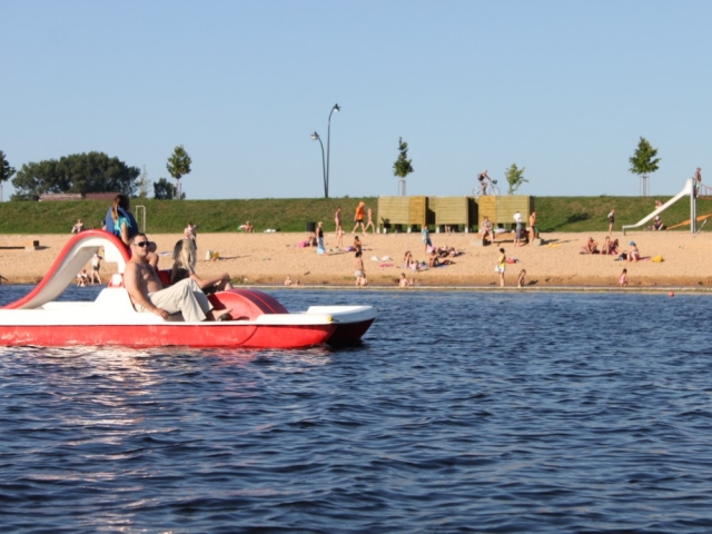 Boat and Pedal Boat Rental on Lielupe River 