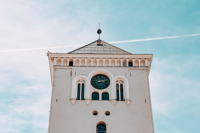 Sv.Trīsvienības baznīcas torņa ekspozīcijas "Dual Reality"